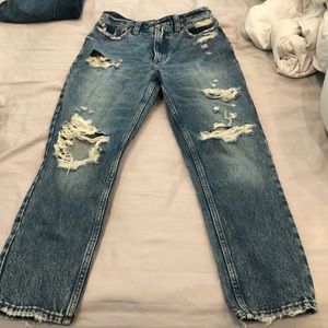 NWOT Abercrombie and Fitch Mom Jeans